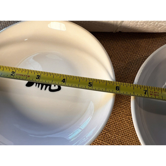 Cat Kitten Pet Food Water Feeding Bowls w/ Rubber Bottoms--Set of 3--Brand New - Picture 8 of 10